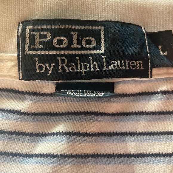 Mens stripped polo size large excellent condition - Picture 3 of 3